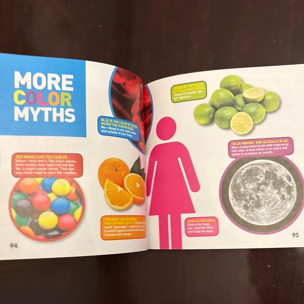 National‎ Geographic Kids Myths Busted 2 and Weird But True 2 Books Science STEM